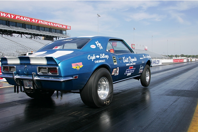 Walt Reynolds yanking the wheels!